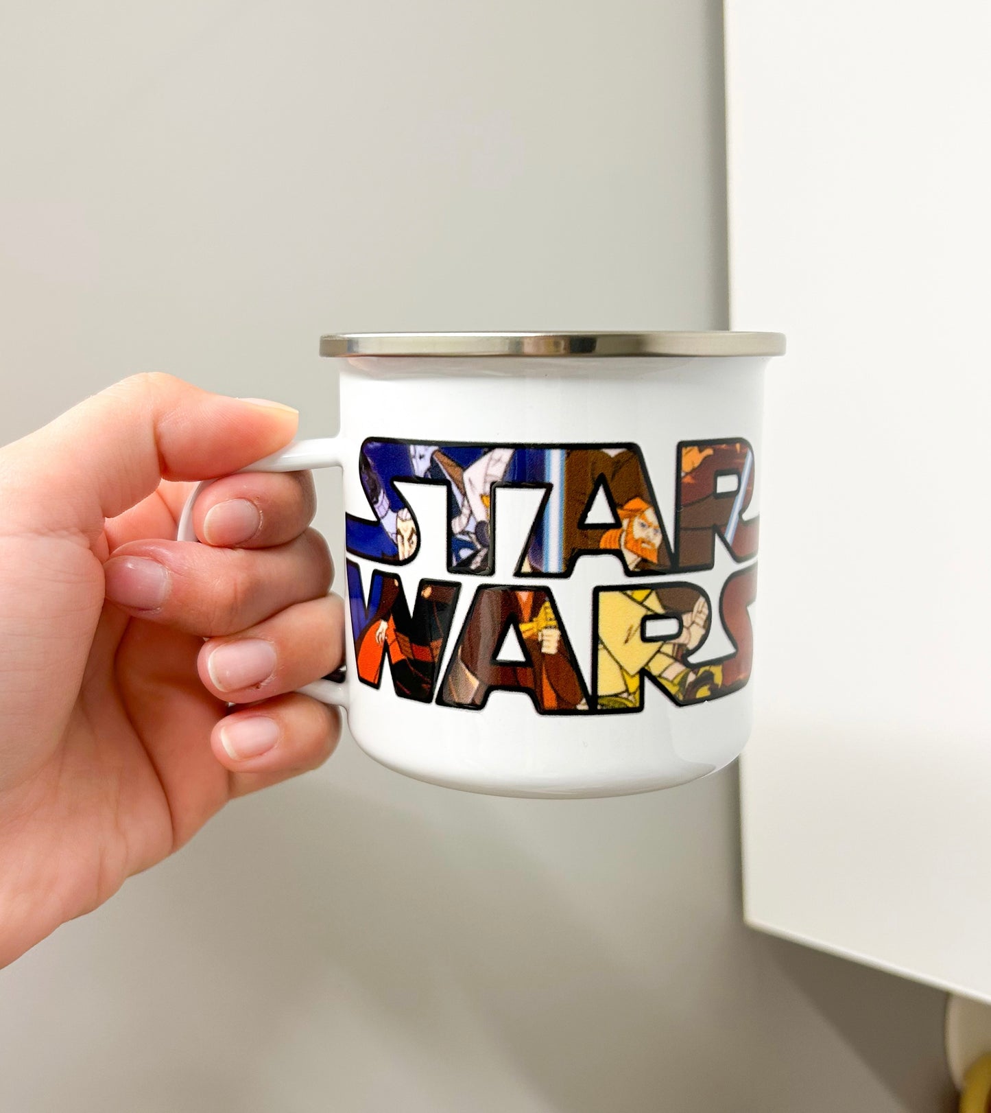 Star Wars taza enlozada