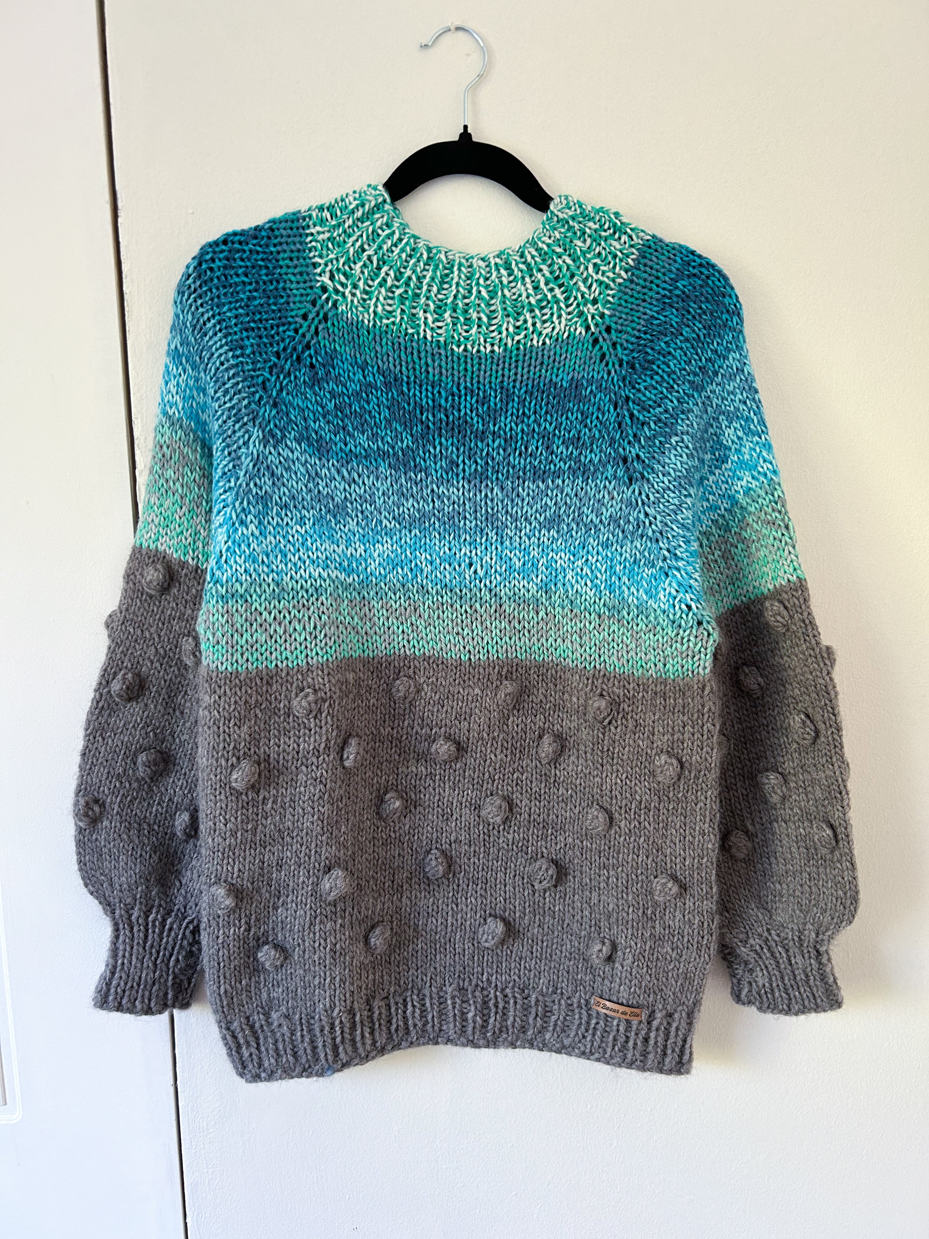 Chaleco lana de oveja talla S