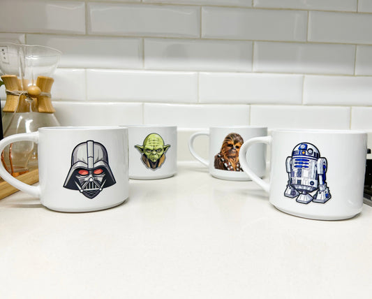 4 pack Star wars, tazones XL