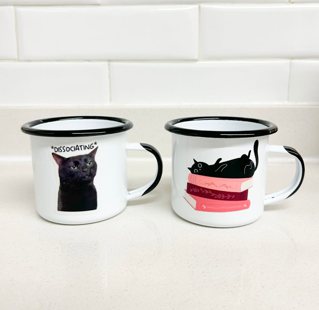 Pack 2 tazas Black Cat