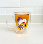 Taza Snoopy y Woodstock Invernal doble pared