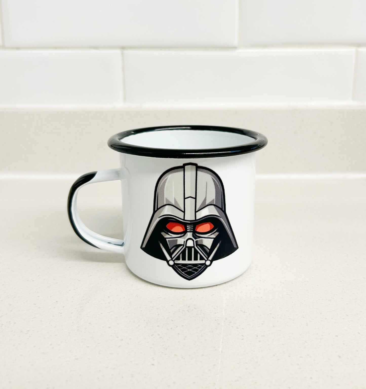 Darth Vader Star Wars taza enlozada