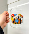 Taza doble pared de vidrio FRIENDS