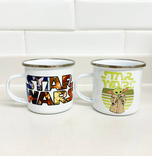 Pack 2 tazas Star wars enlozadas