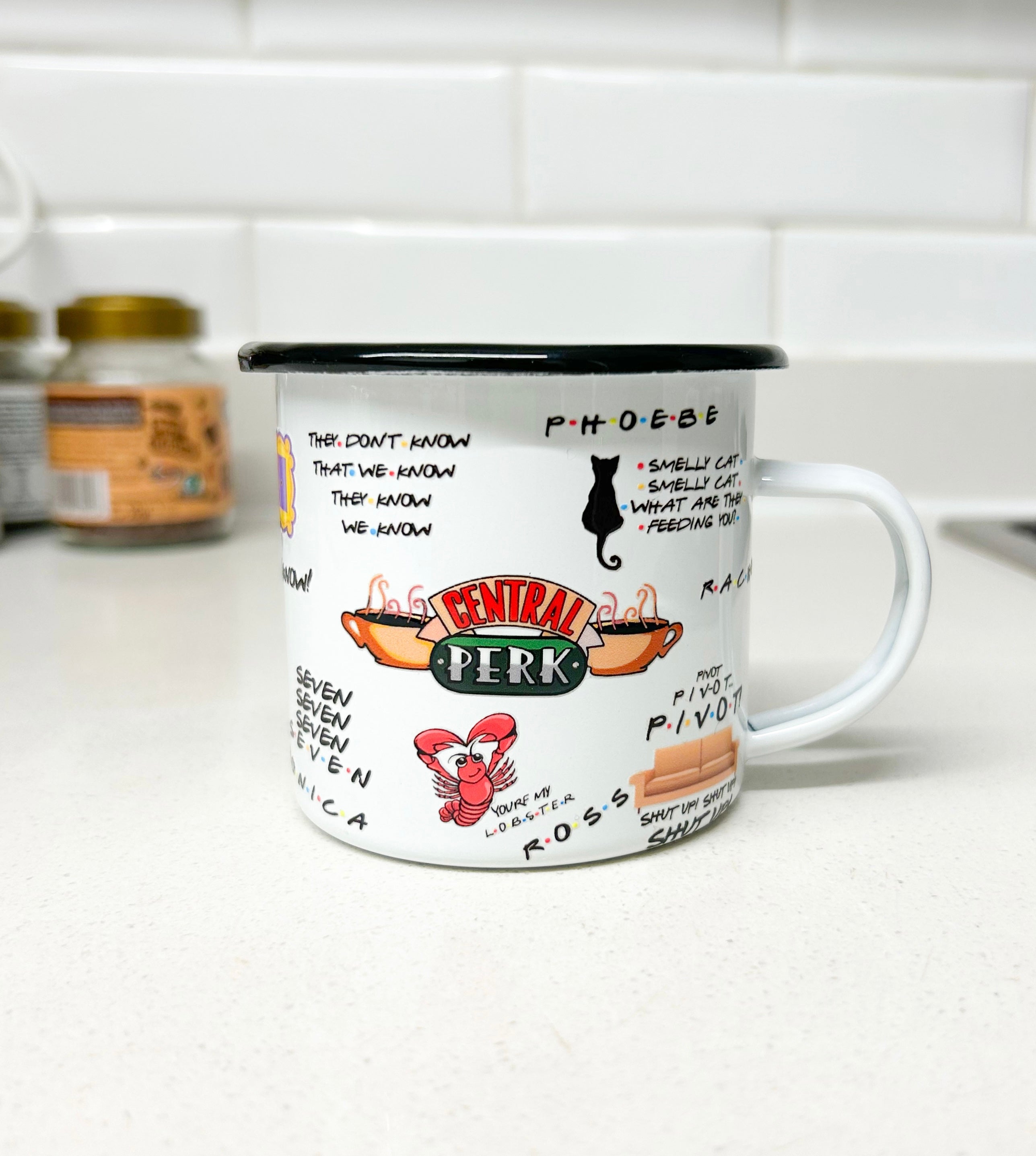 Friends taza enlozada