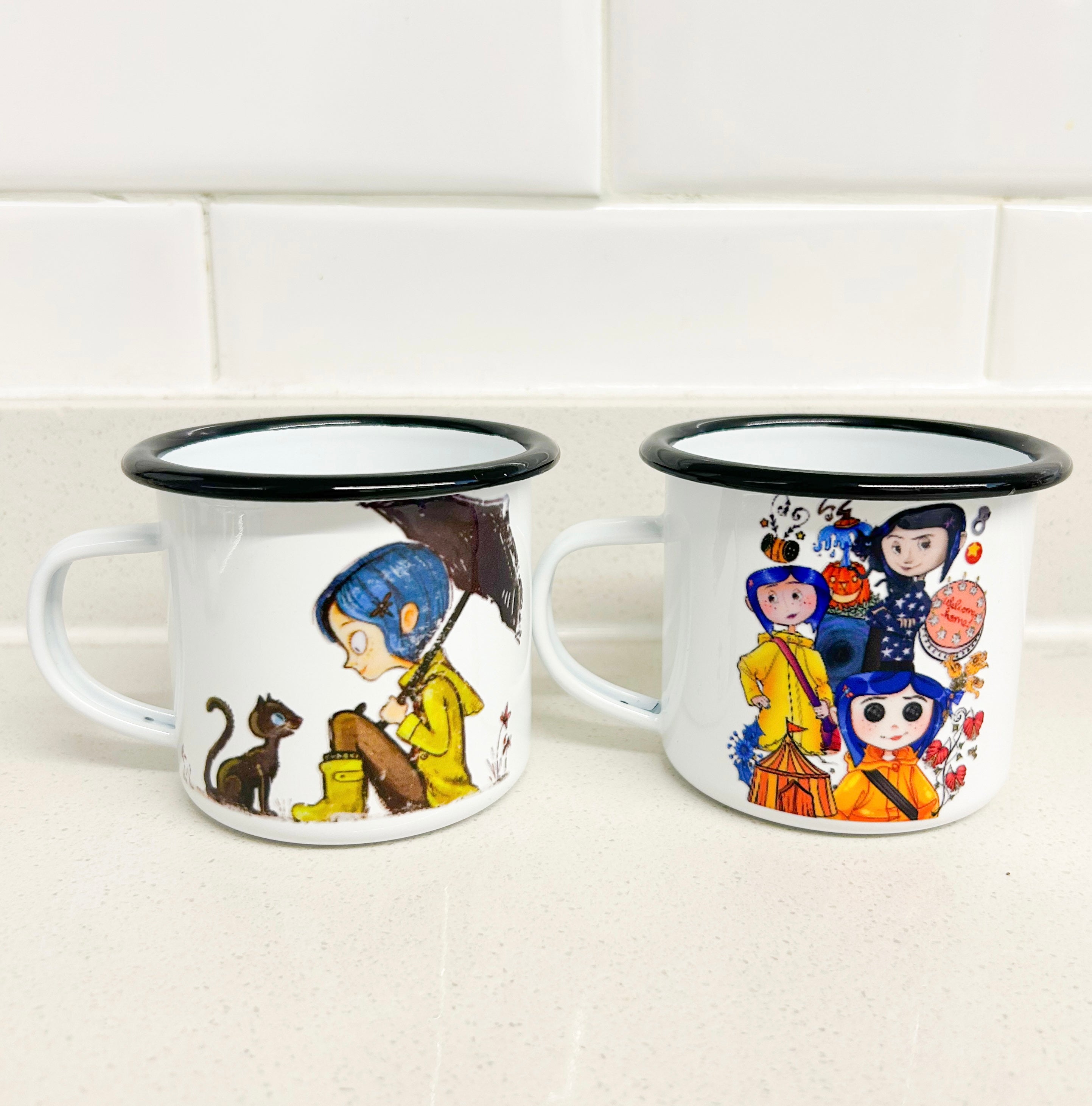 Pack 2 tazas Coraline