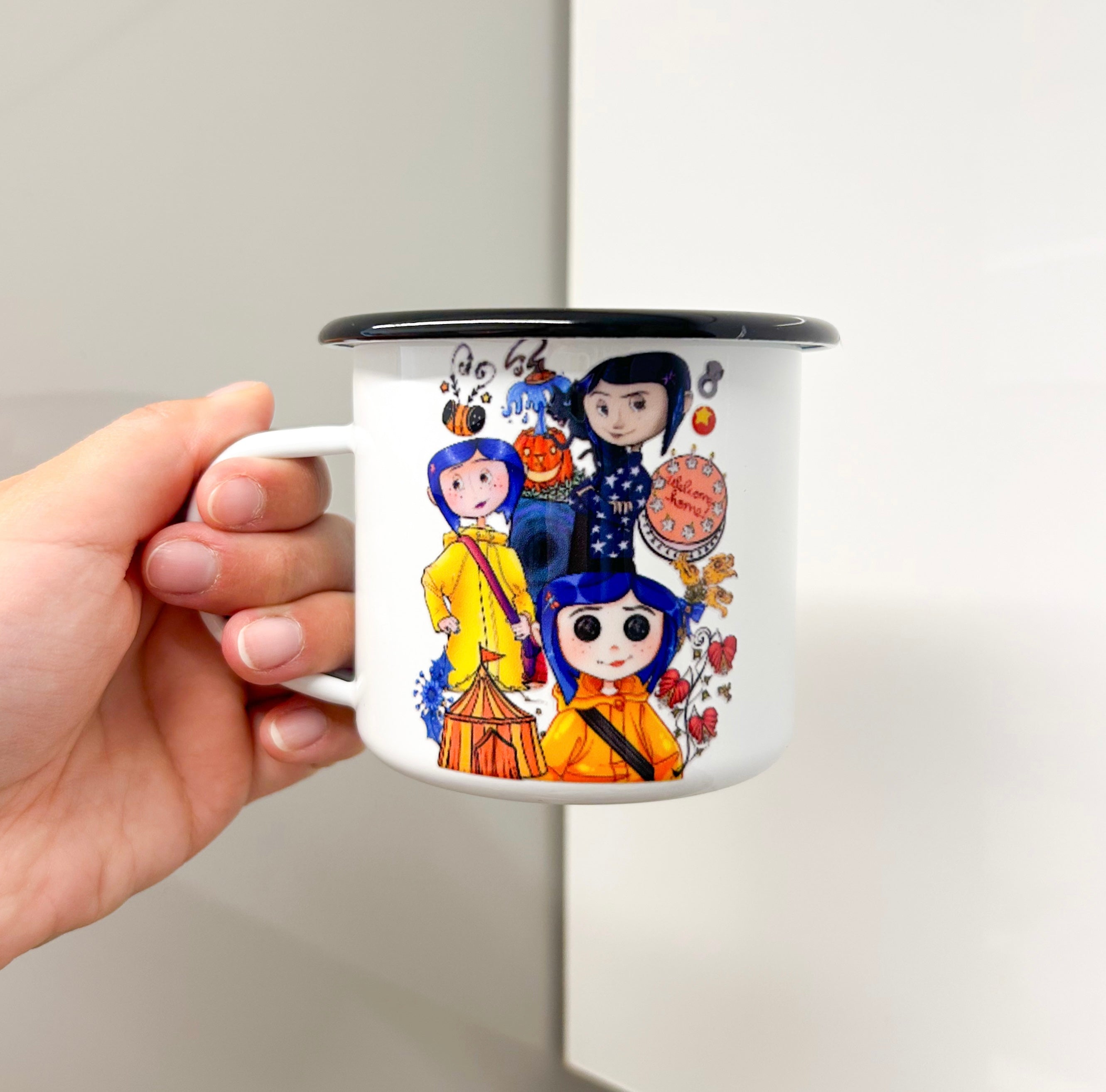 Pack 2 tazas Coraline