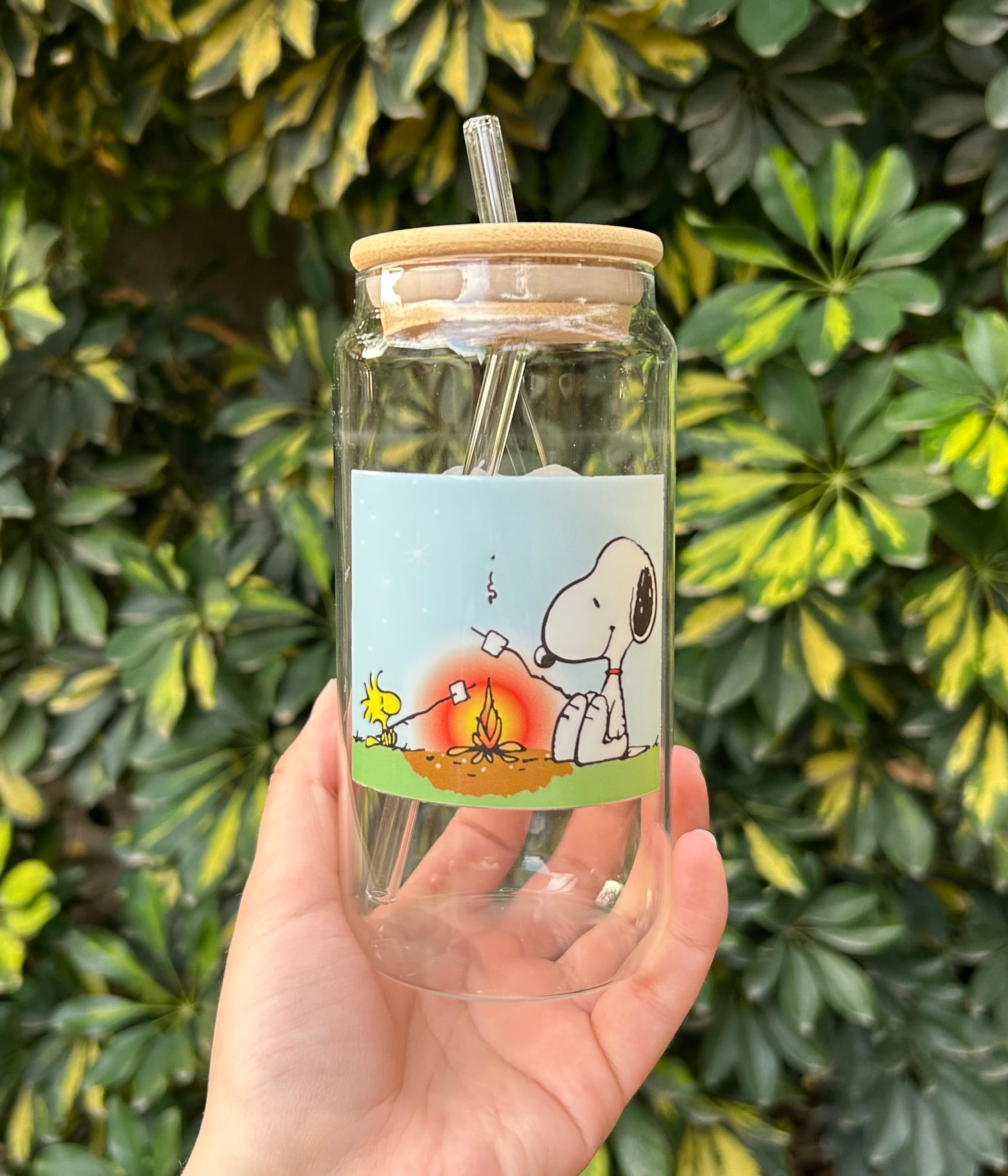 Mug Snoopy camping