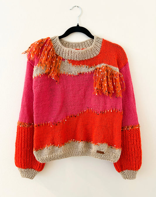 Chaleco Carlota lana de oveja talla S/M