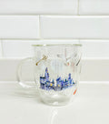 Hogwarts taza doble pared de vidrio
