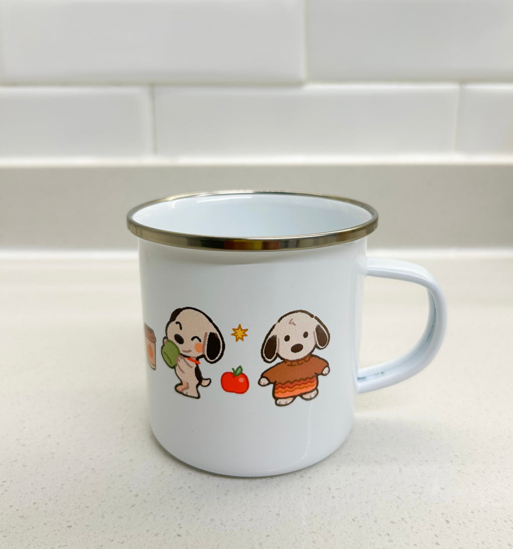 Taza Snoopy y Woodstock otoño