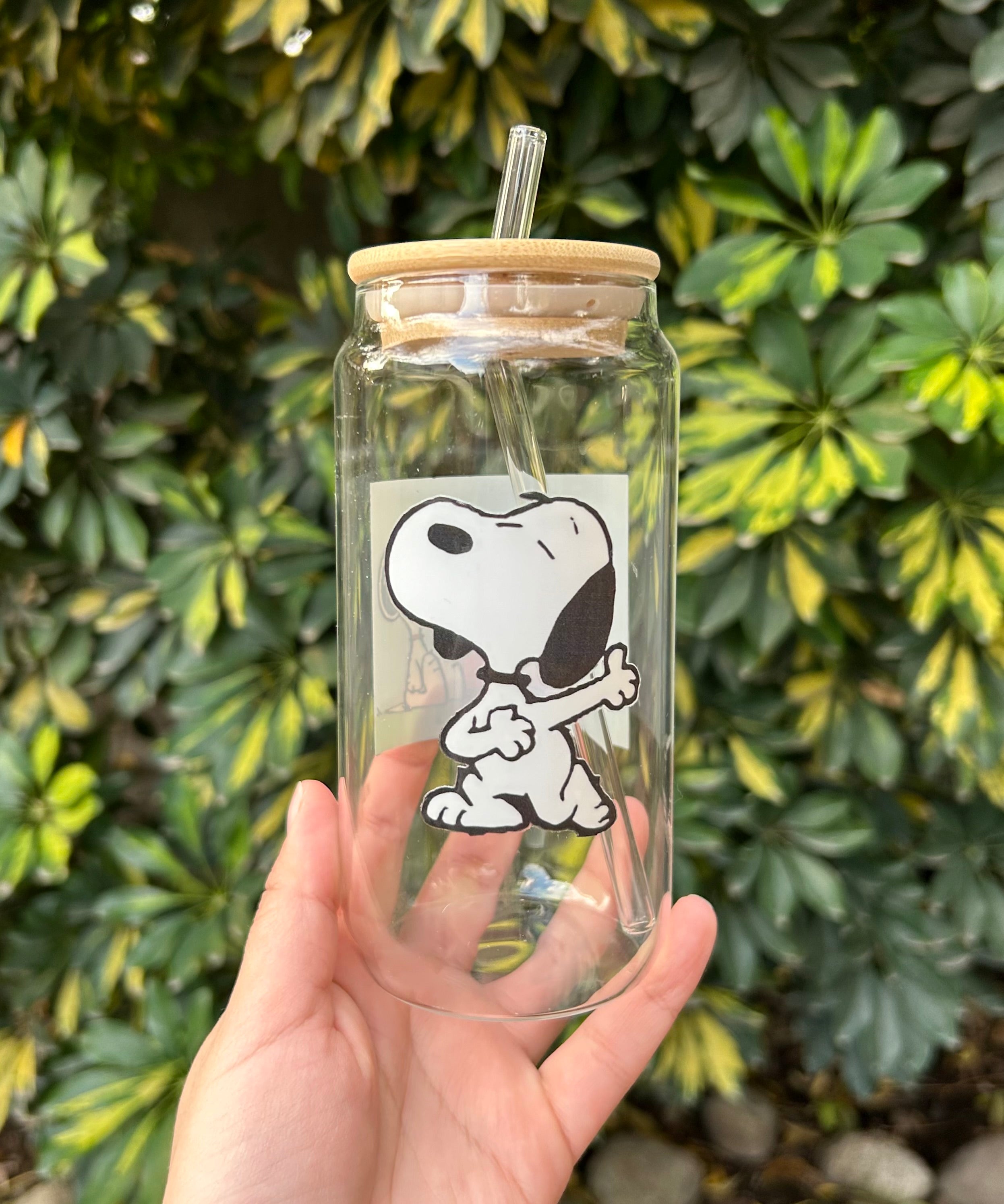 Mug Snoopy camping