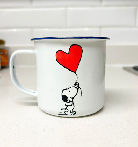 Taza Snoopy 350 ml especial AMOR