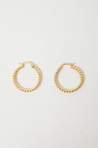 Argollas Lupe baño de oro