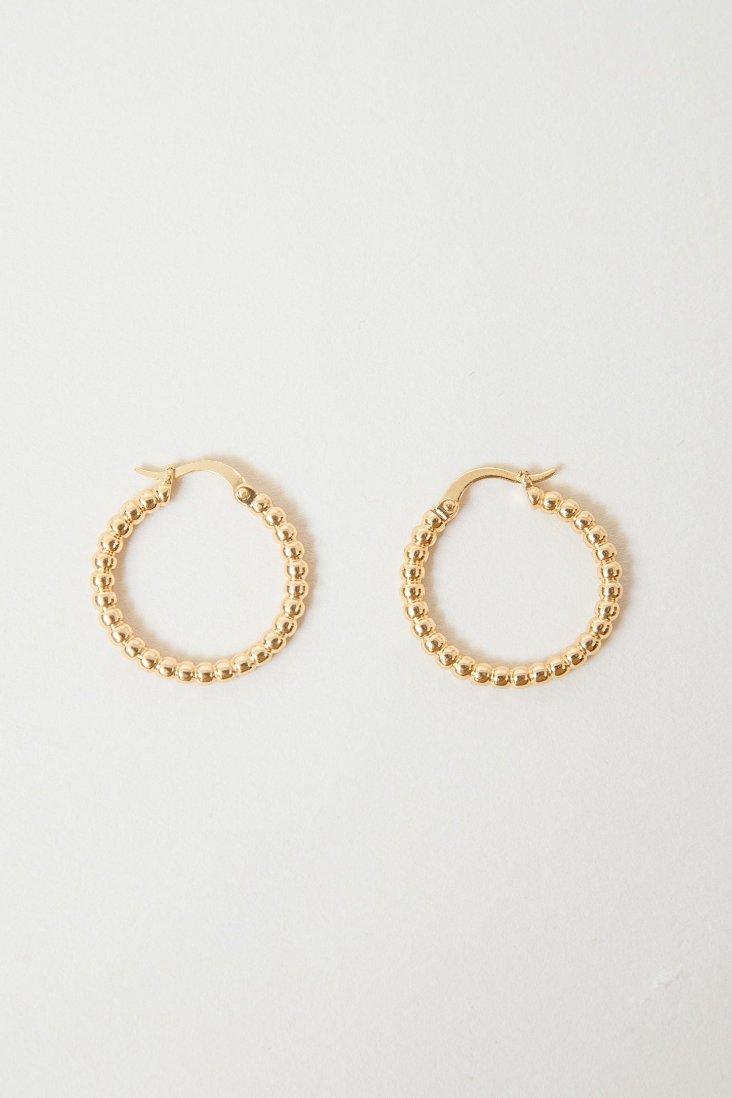 Argollas Lupe baño de oro