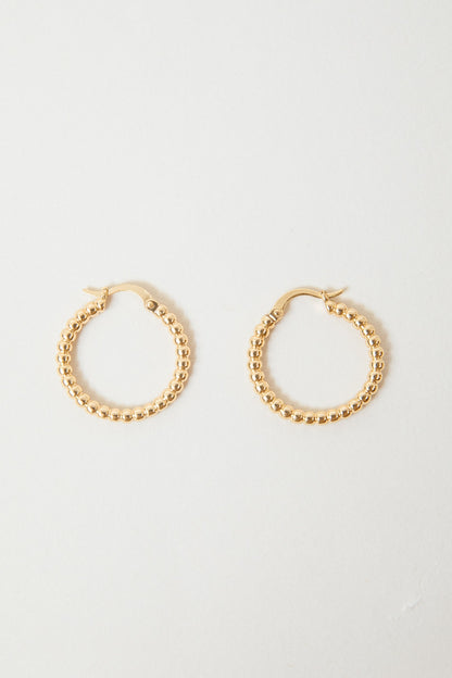 Argollas Lupe baño de oro