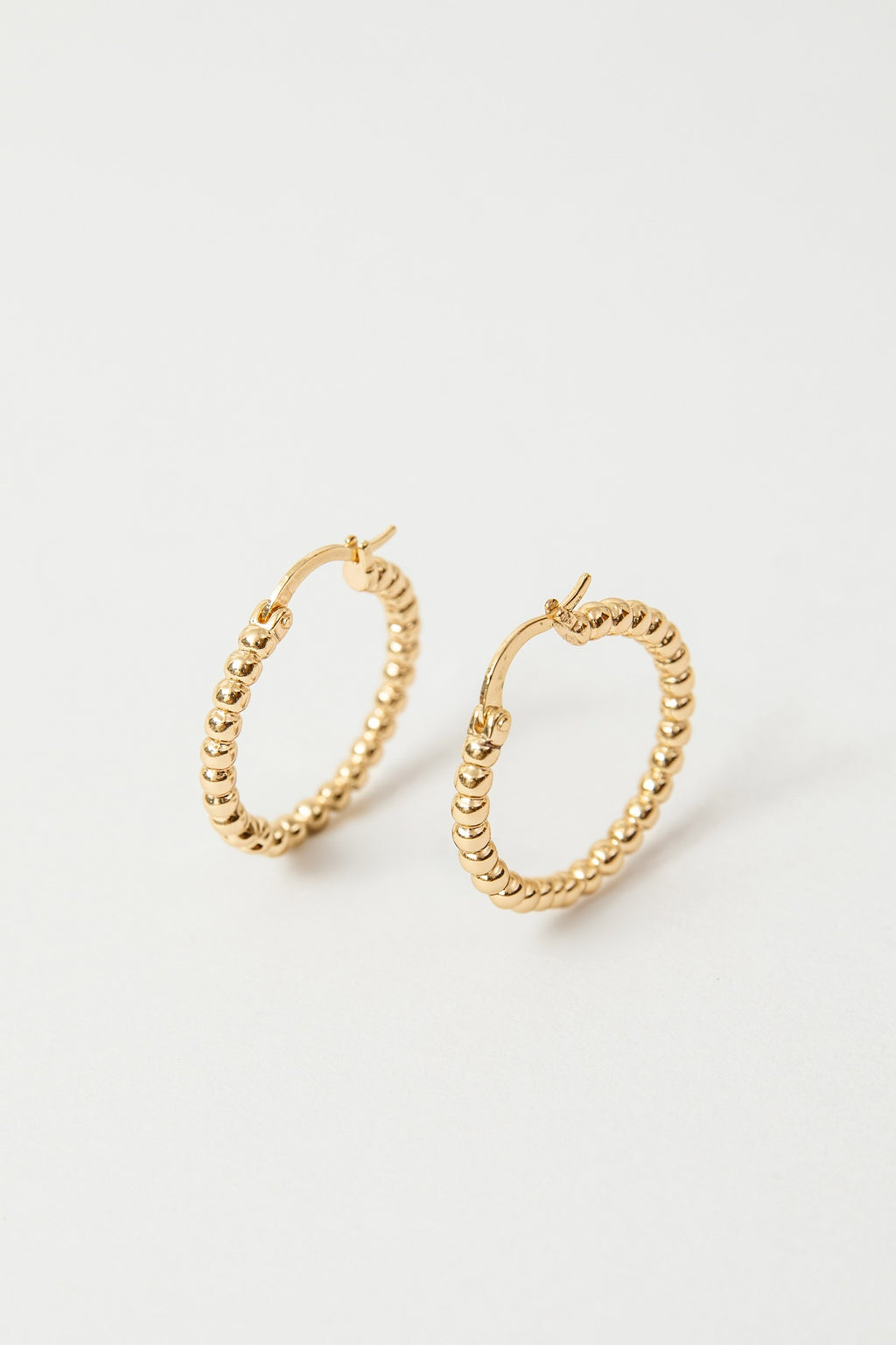 Argollas Lupe baño de oro