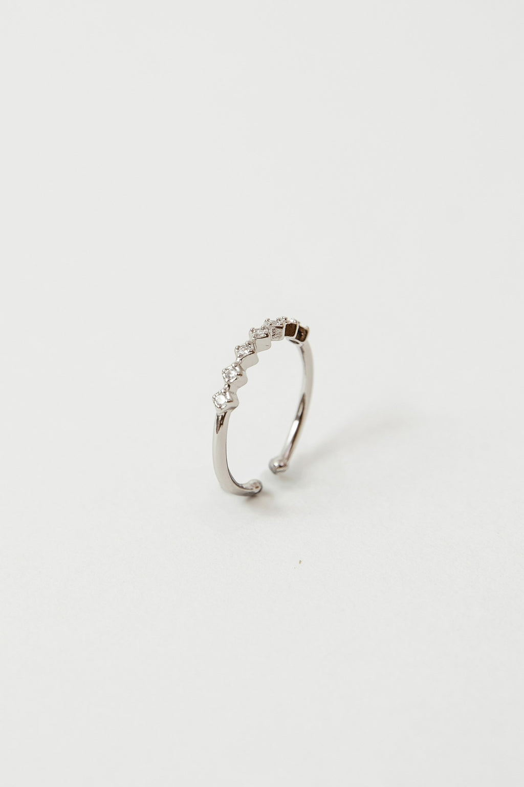 Anillo Alicia plata 925 y circones