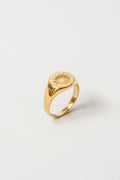 Anillo Sol baño de oro