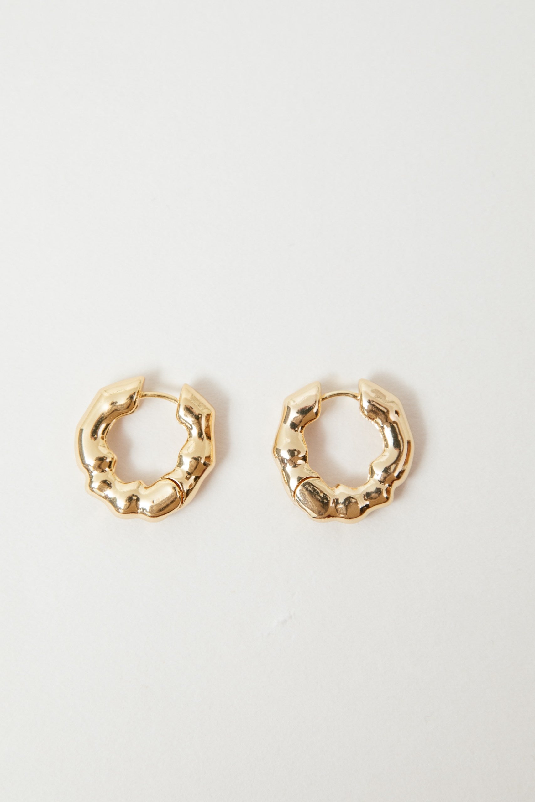 Argollas Summer baño de oro