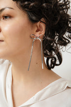 Aros Lazo Coquette plata