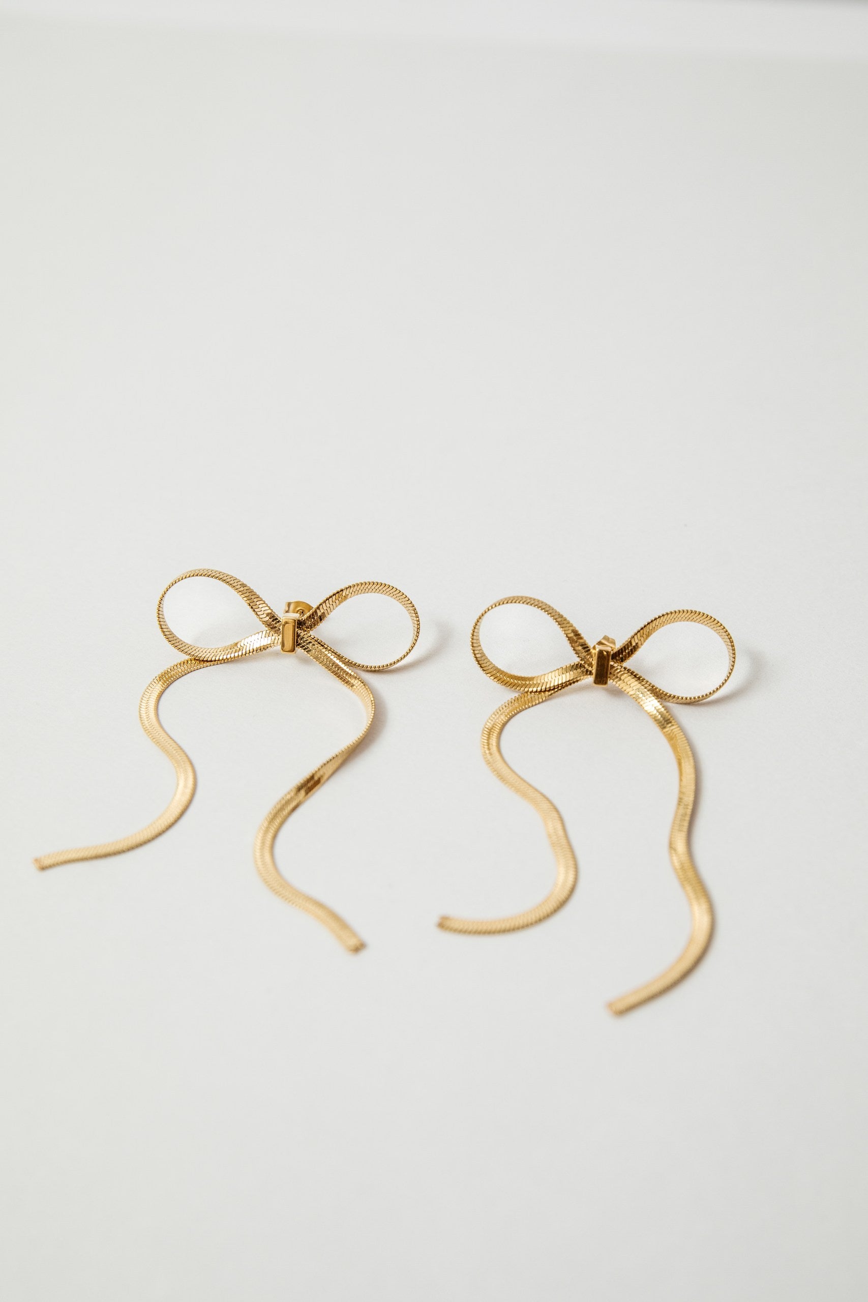 Aros Lazo Coquette oro