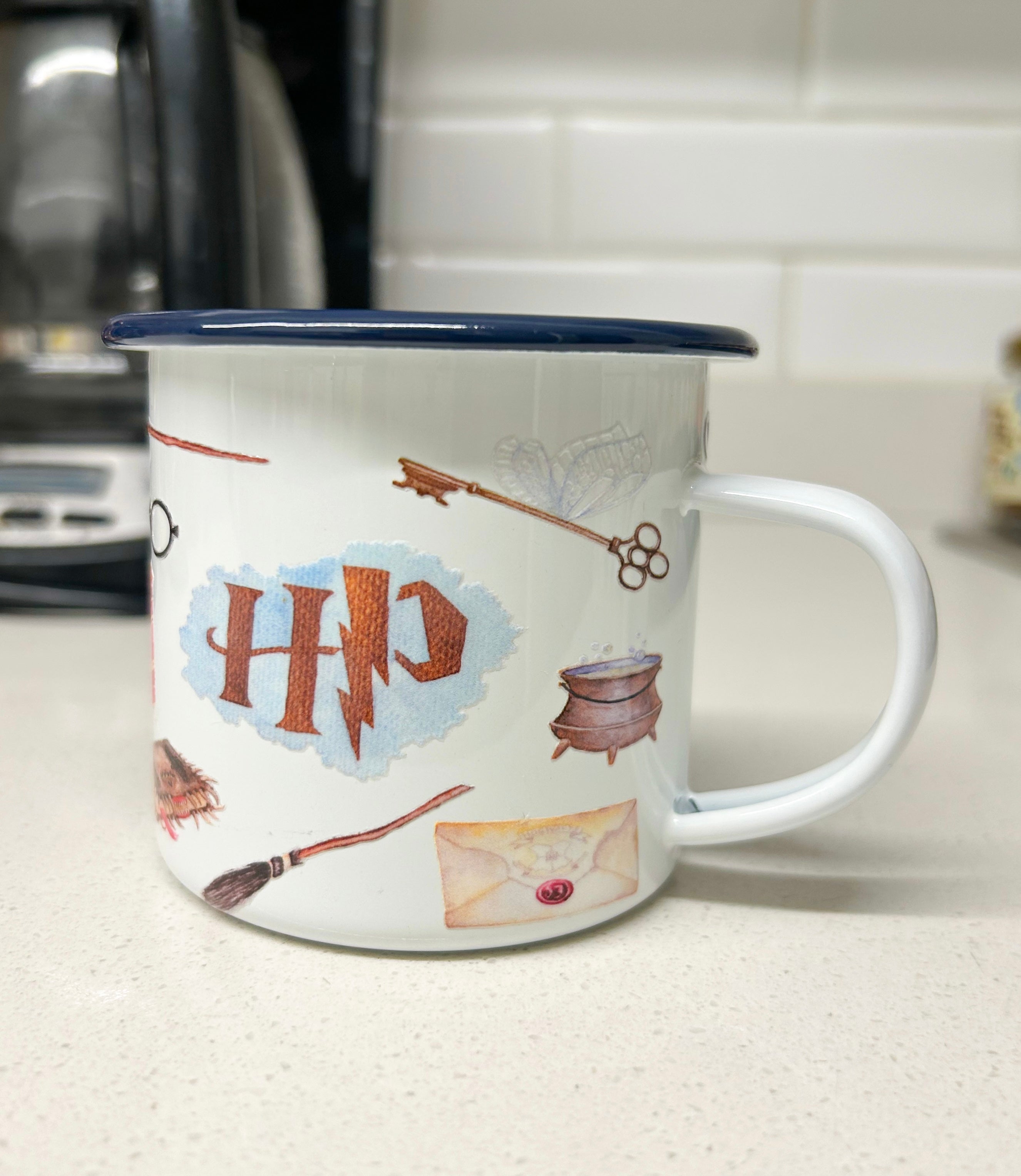 Hogwarts taza enlozada 350 ml