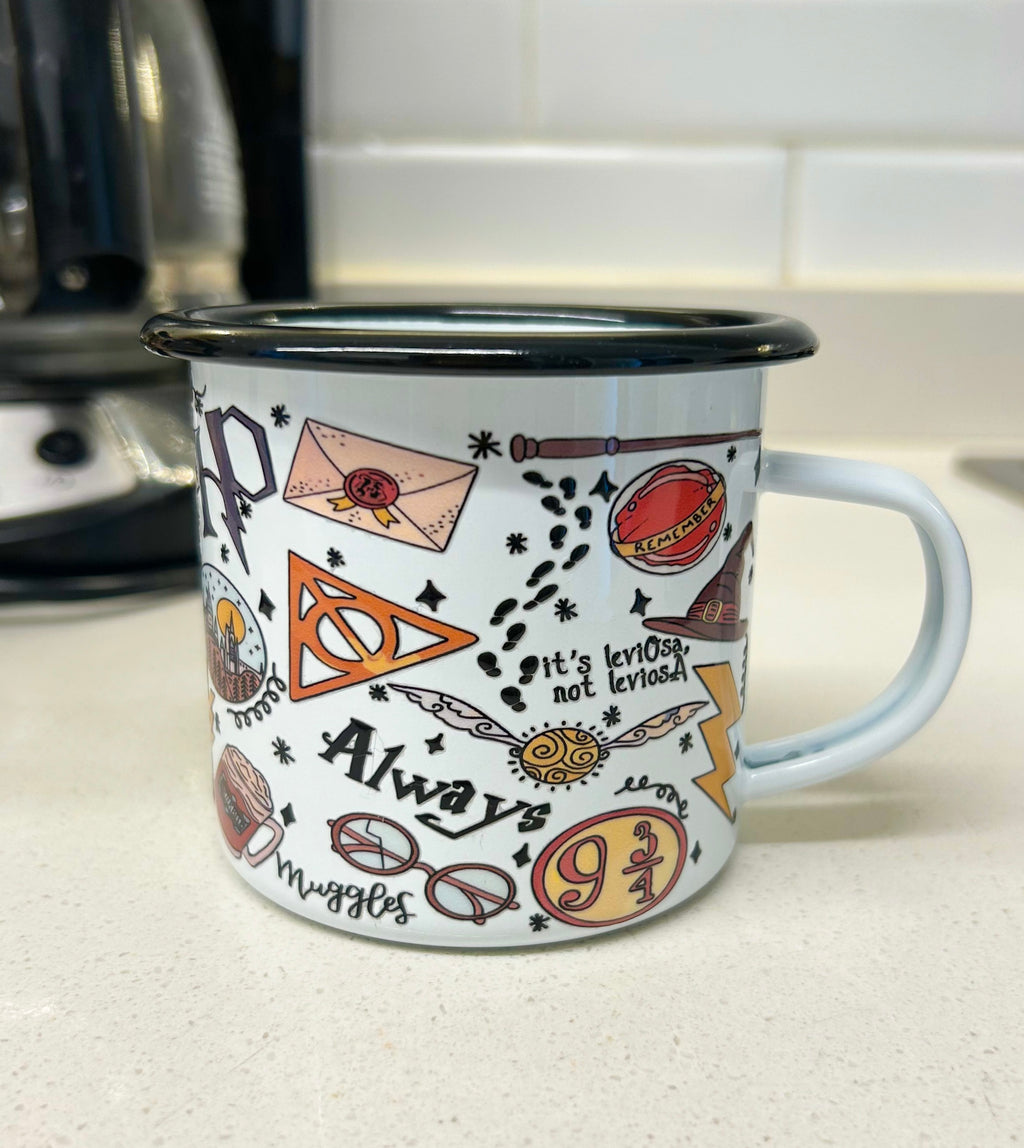 Harry Potter taza 350 ml enlozada